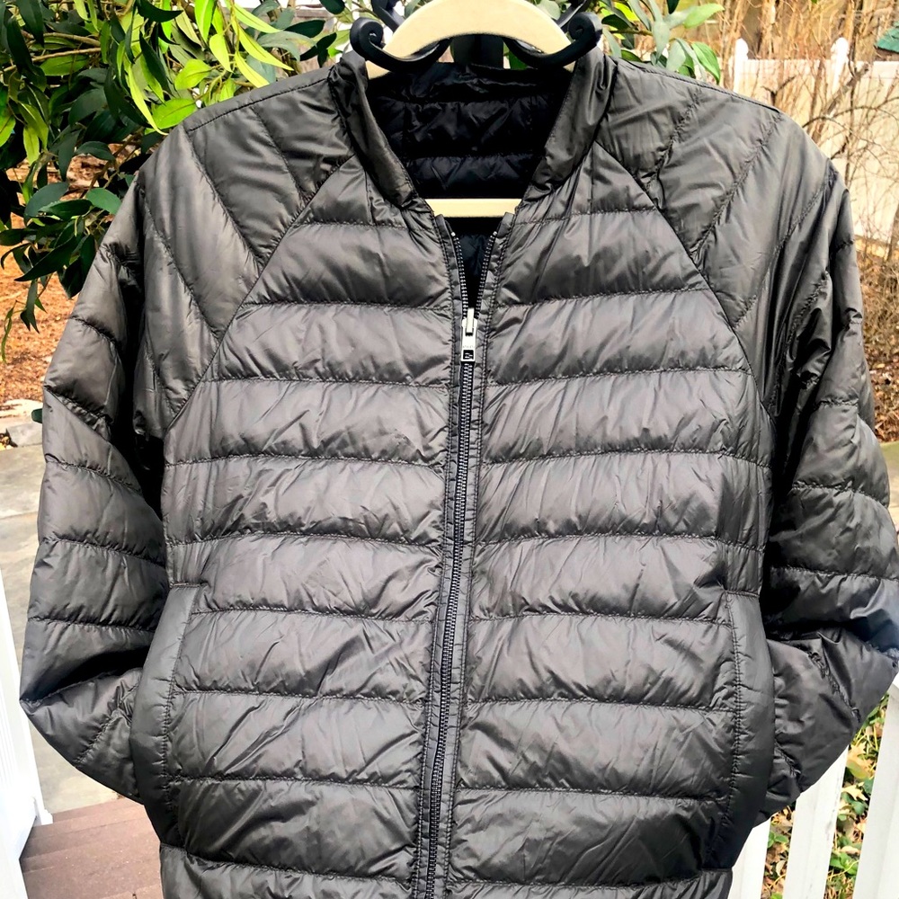 ATHLETA REVERSAWARM REVERSIBLE DOWN COAT - Picture 14 of 15